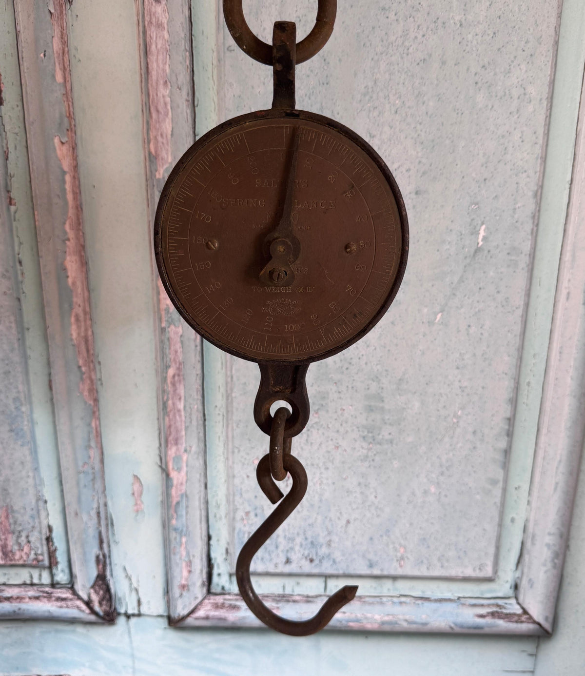 Vintage Spring Balance Scale, Tools – detail 10
