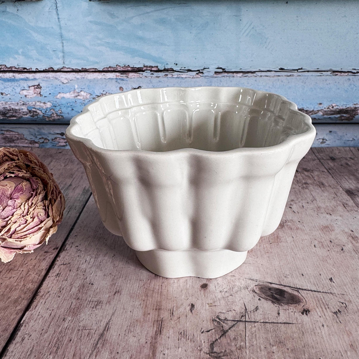 Vintage Ceramic Jelly Mould, Vintage Cookware – detail 5