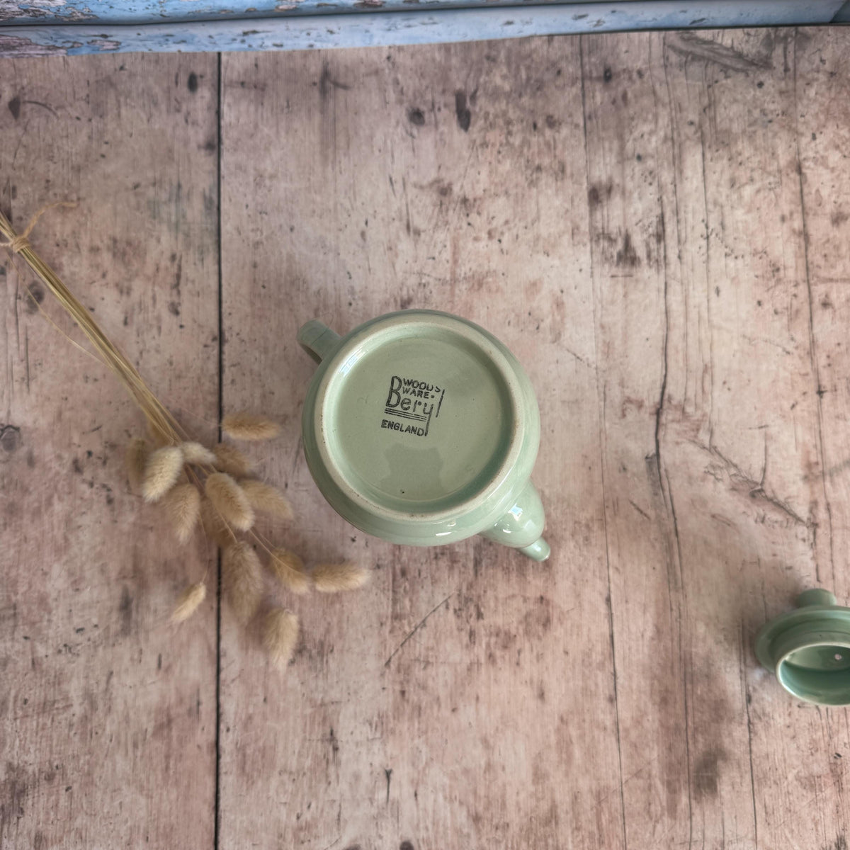 Woods Ware Beryl Green Coffee Pot, Vintage Kitchenware – detail 9