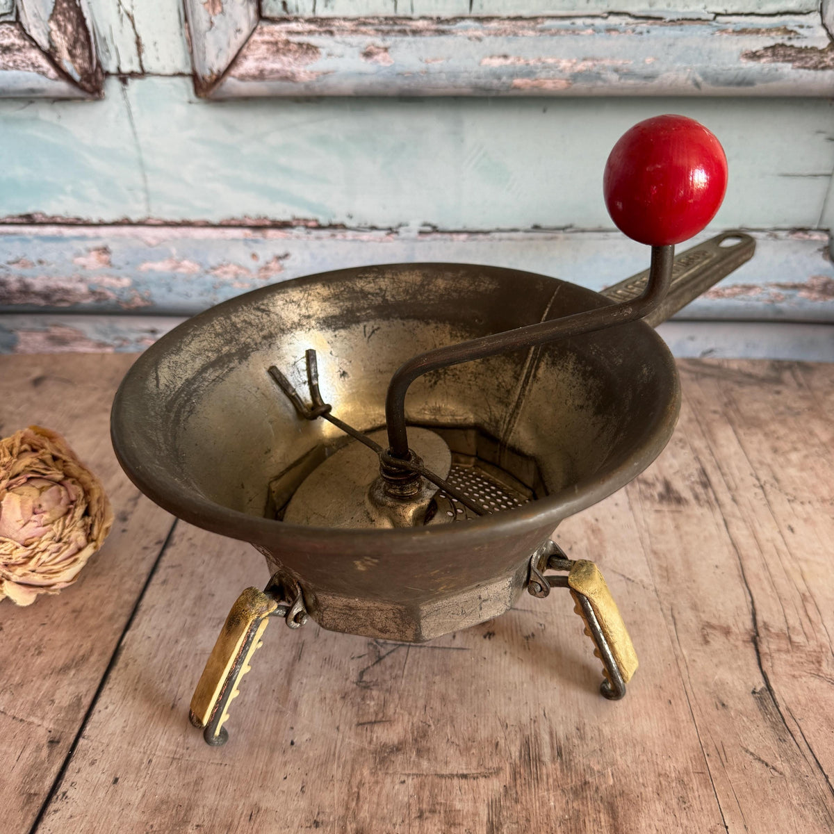 French Vintage Vegetable Grinder, Kitchenalia, Vintage Home