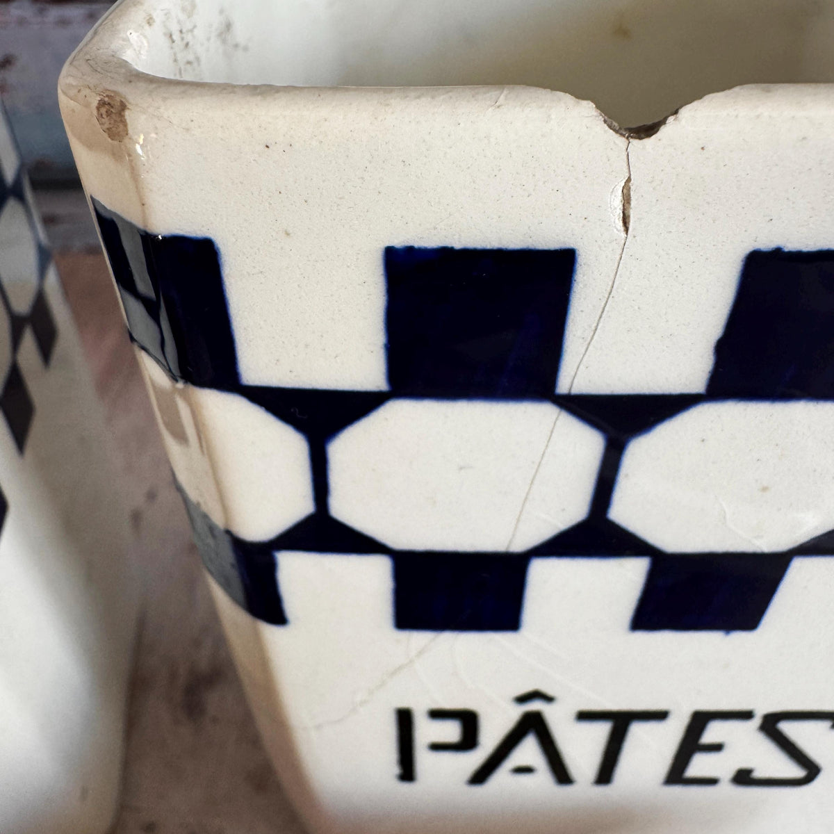French Vintage Kitchen Canisters, Kitchenalia, Storage – detail 5