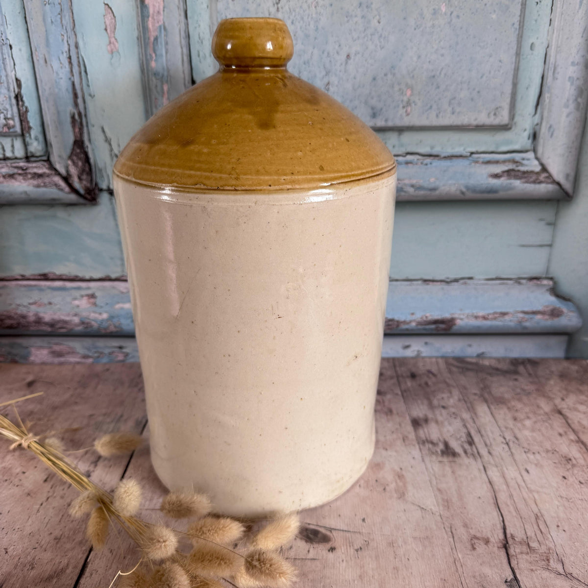 Vintage Earthenware Flagon, Vintage Home – detail 4