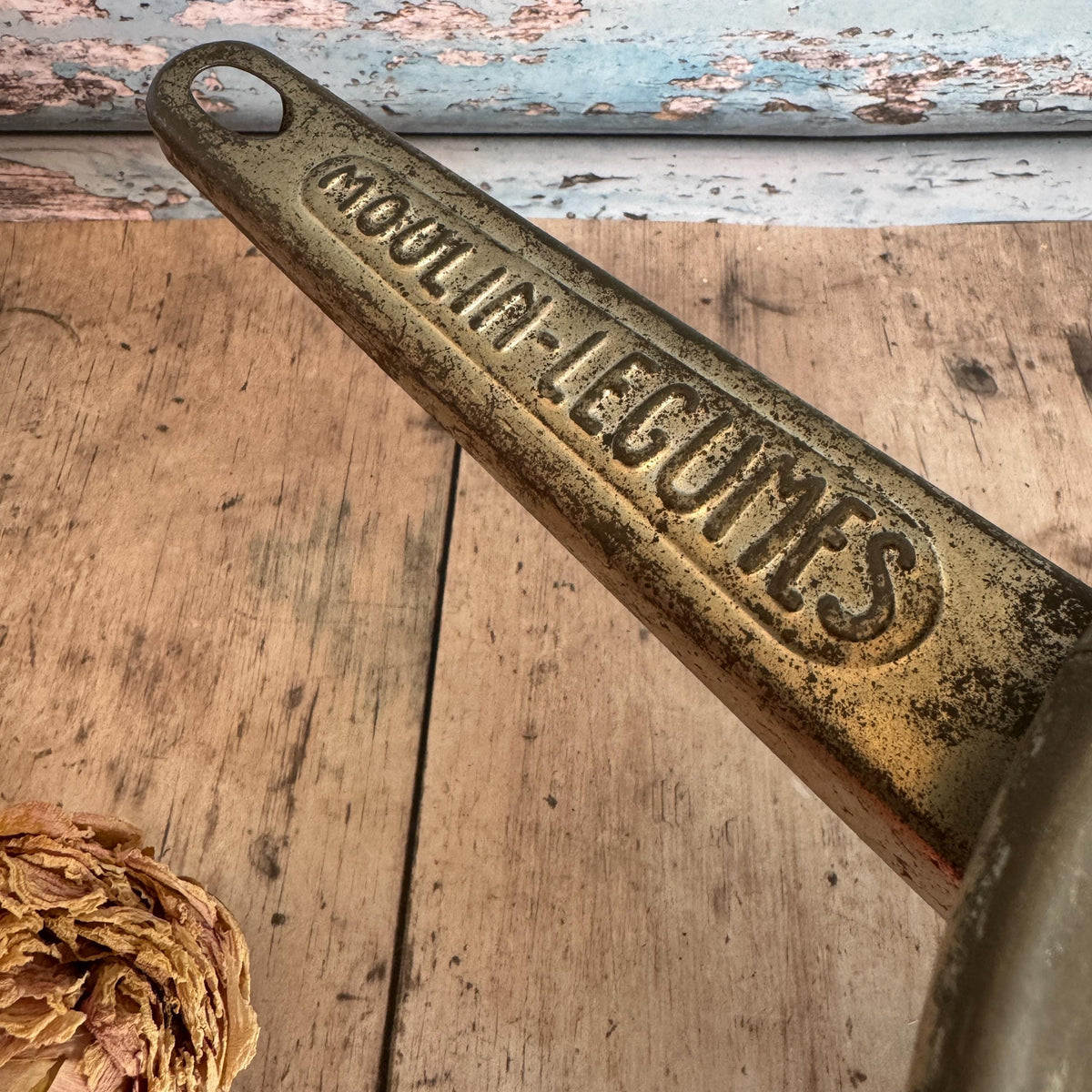 French Vintage Vegetable Grinder, Kitchenalia, Vintage Home – detail 5