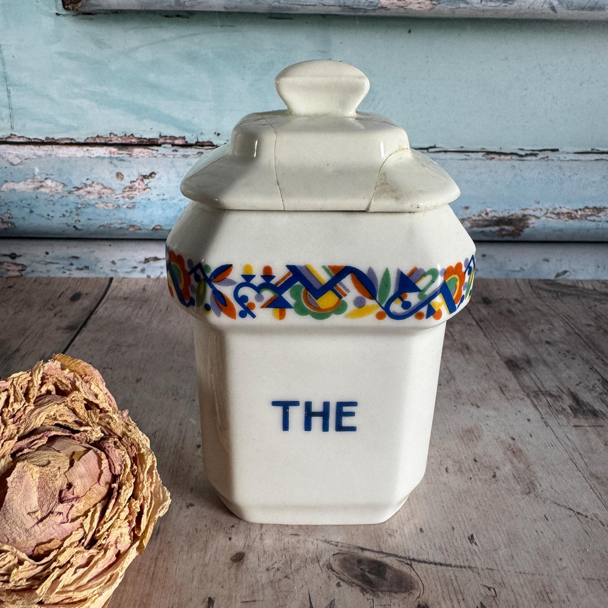 French Vintage Kitchen Canister Set, Kitchen Storage – detail 6