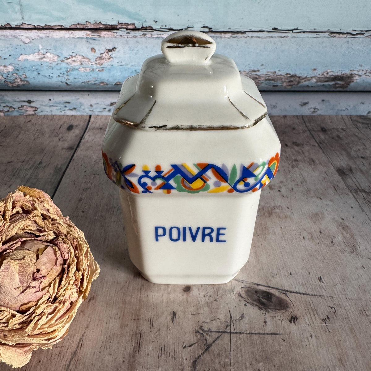 French Vintage Kitchen Canister Set, Kitchen Storage – detail 9