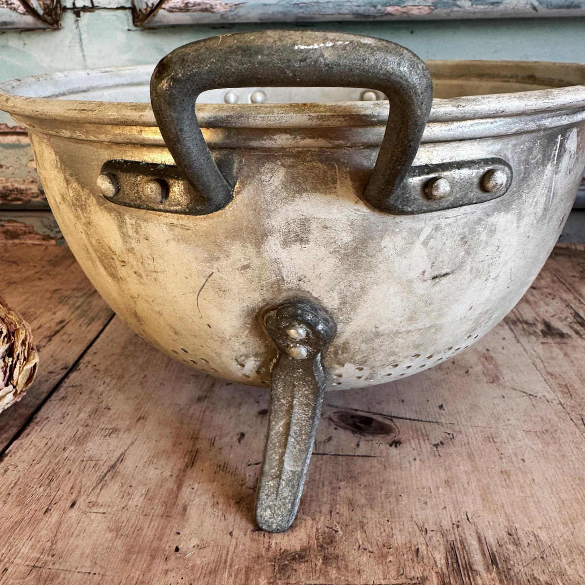 French Vintage Colander, Vintage Kitchenalia, Cookware – detail 5