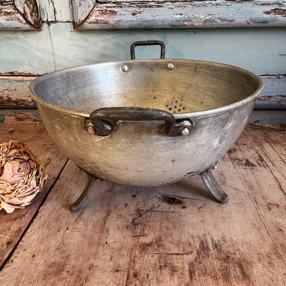 French Vintage Colander, Vintage Kitchenalia, Cookware – detail 3