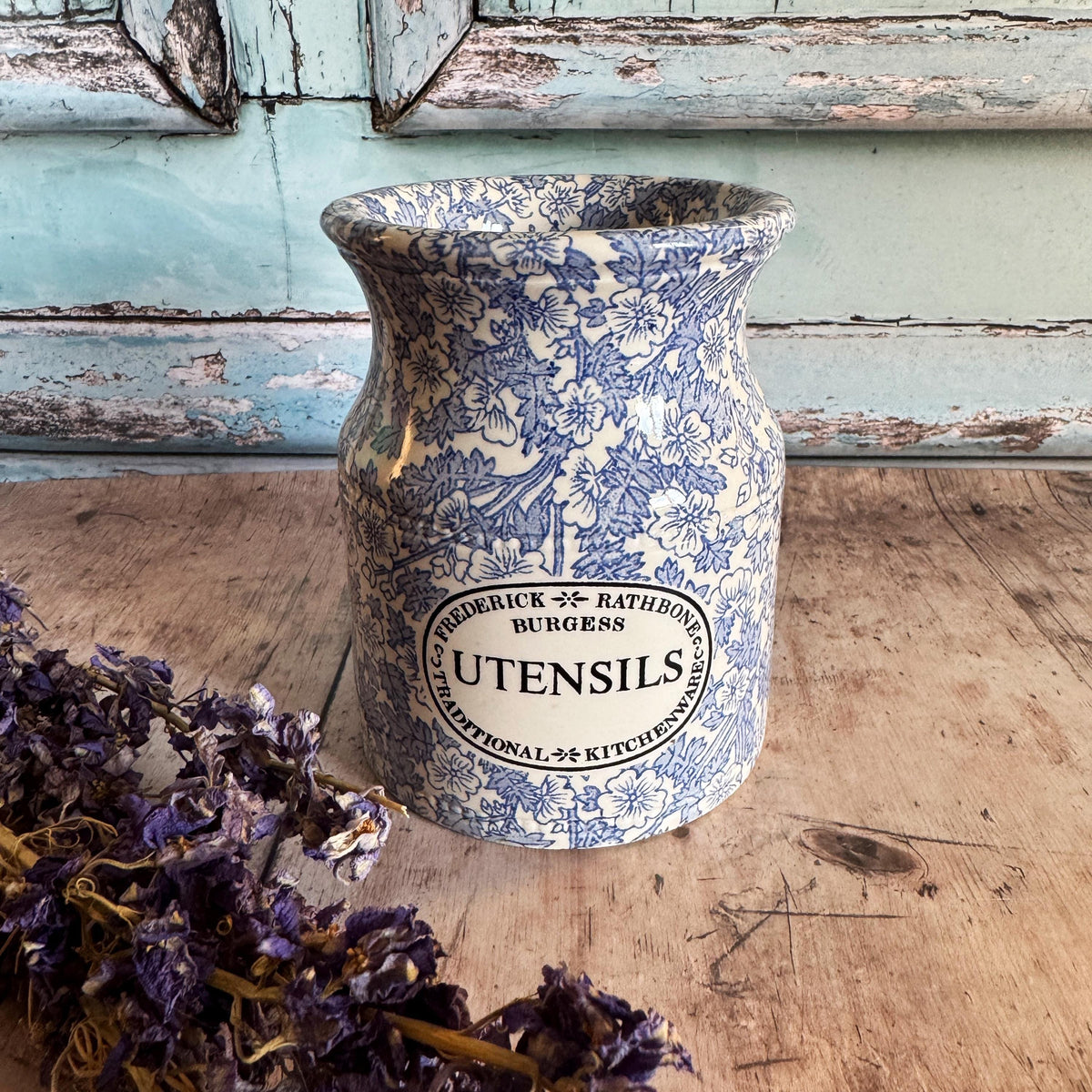 Vintage Frederick Rathbone Utensil Jar – detail 2