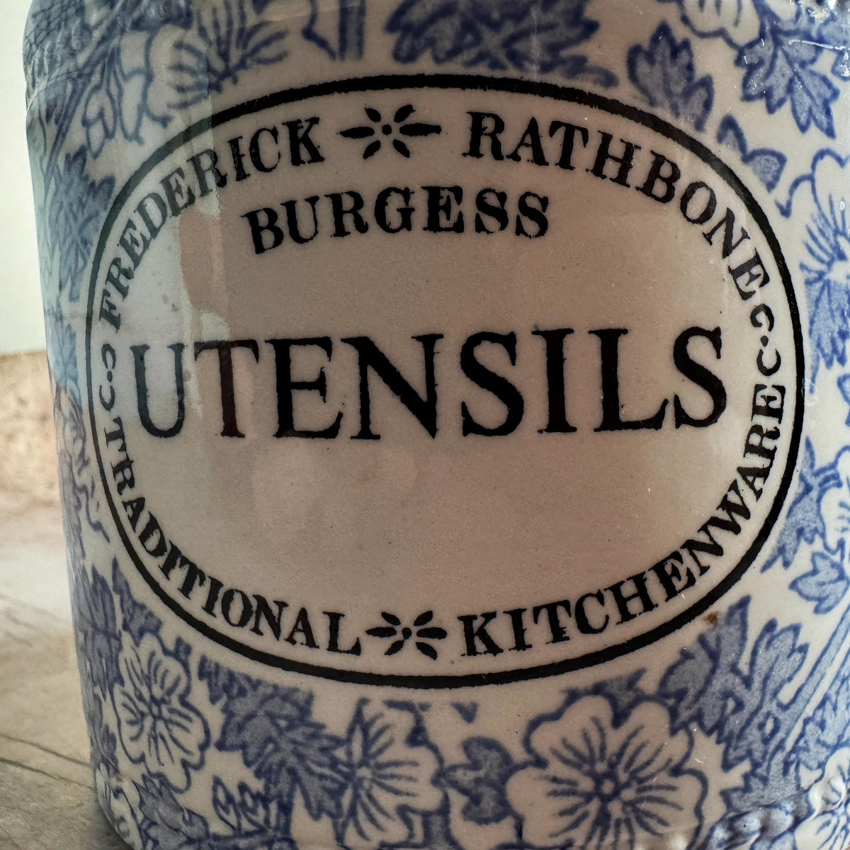 Vintage Frederick Rathbone Utensil Jar – detail 9