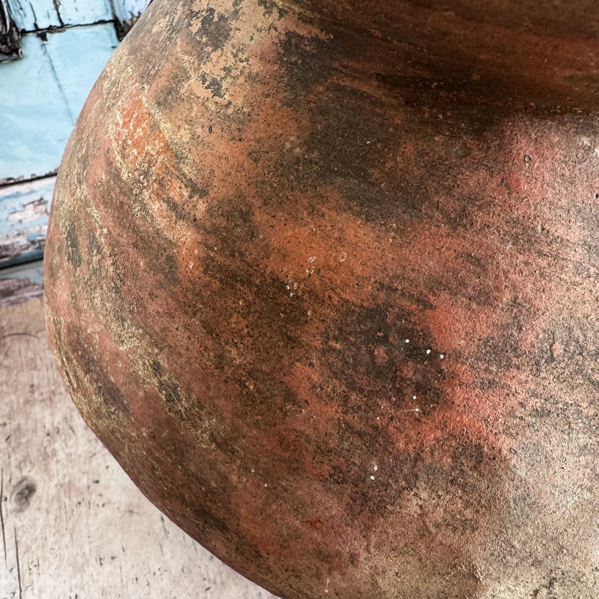 Vintage Terracotta Cooking Pot, Cookware, Kitchenalia – detail 6