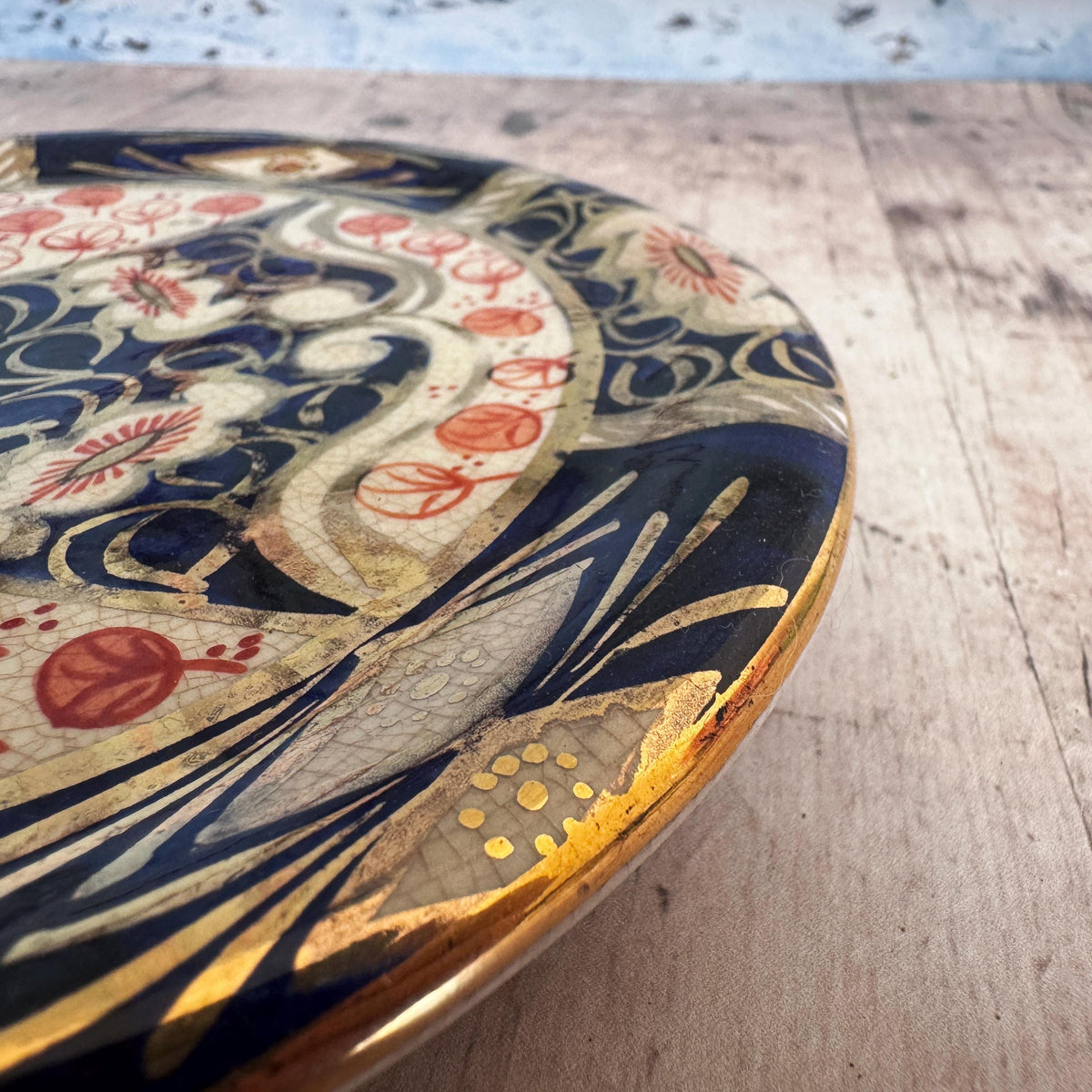 Vintage Imari Teapot Stand, Tableware, Kitchenalia – detail 3