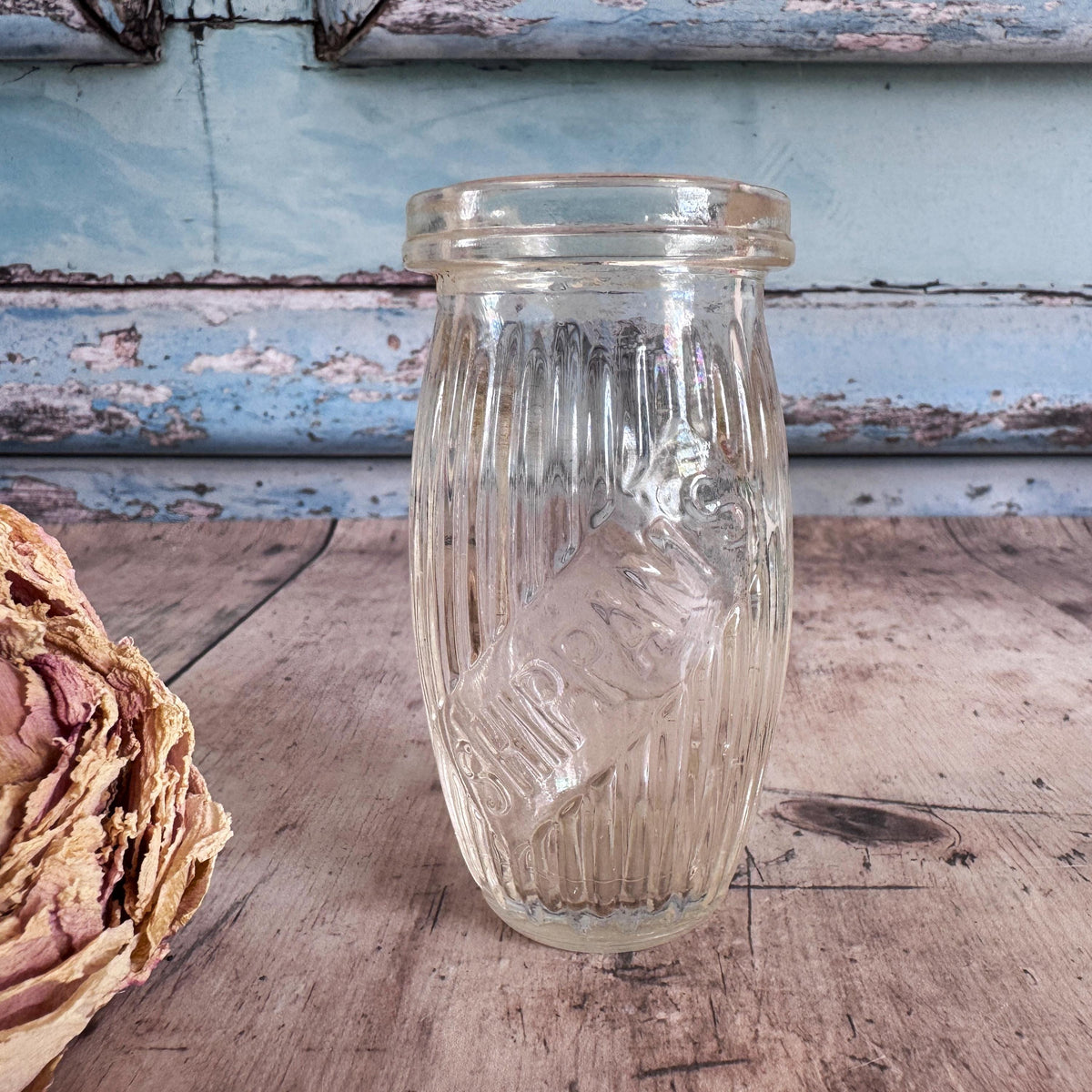 Pair of Vintage Glass Jars, Vintage Home, Collectibles – detail 3