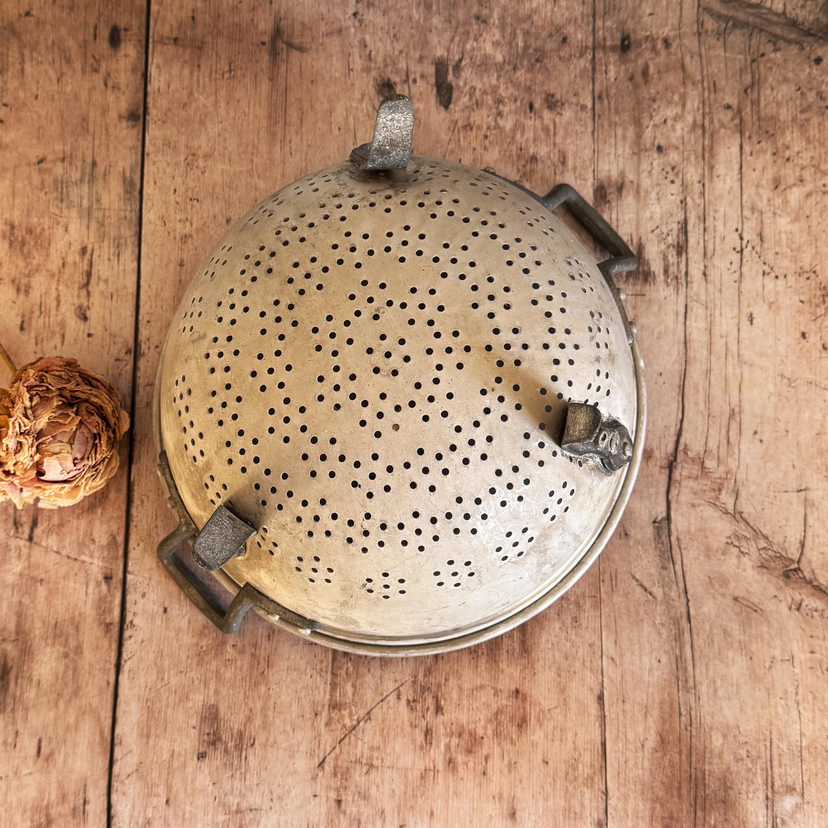 French Vintage Colander, Vintage Kitchenalia, Cookware – detail 7