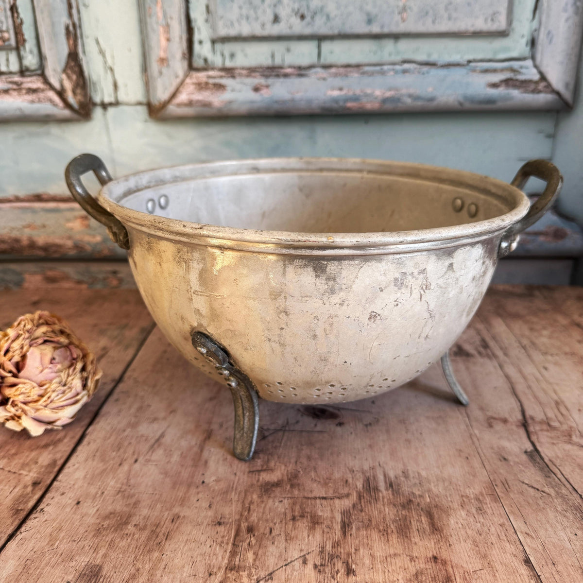 French Vintage Colander, Vintage Kitchenalia, Cookware – detail 4