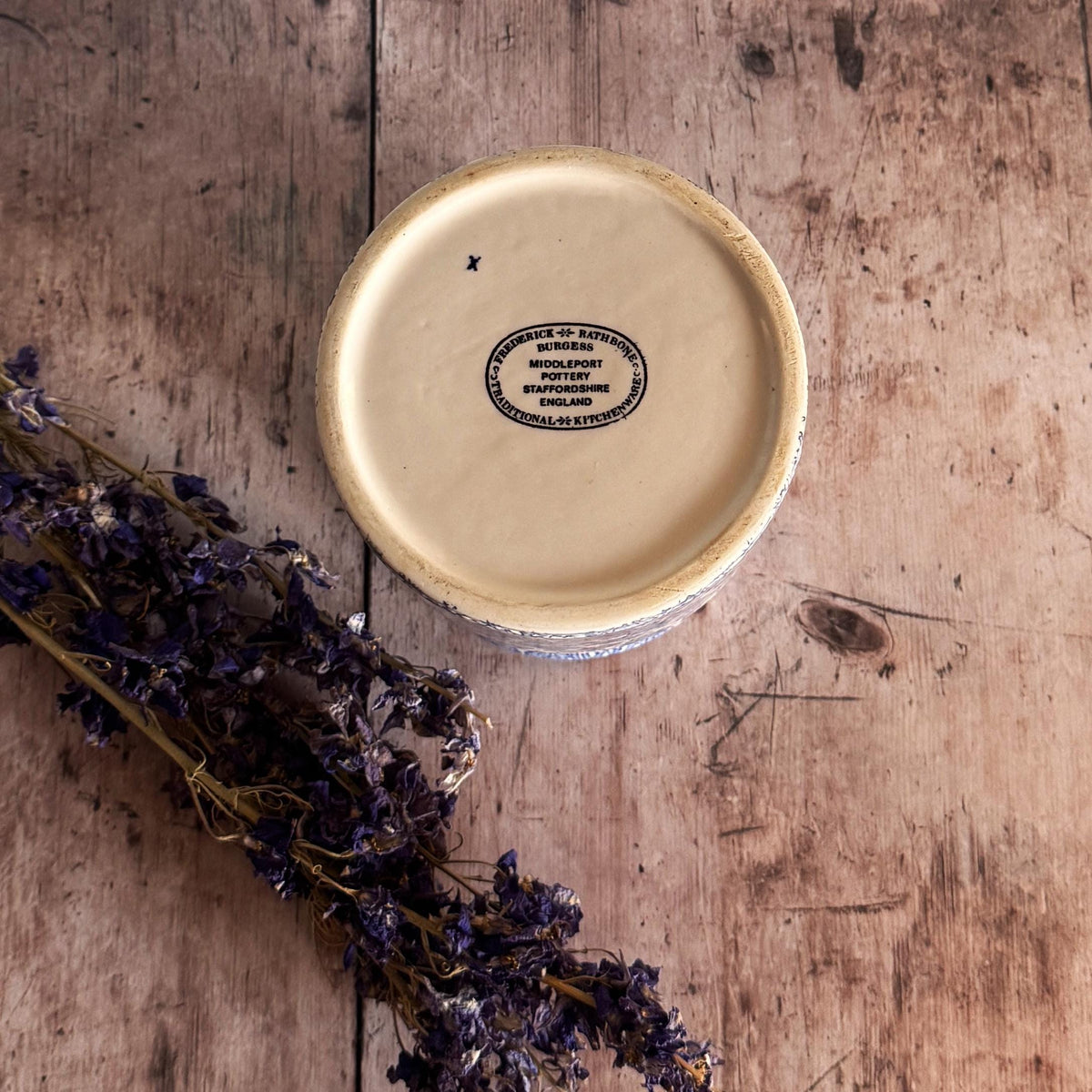 Vintage Frederick Rathbone Utensil Jar – detail 7