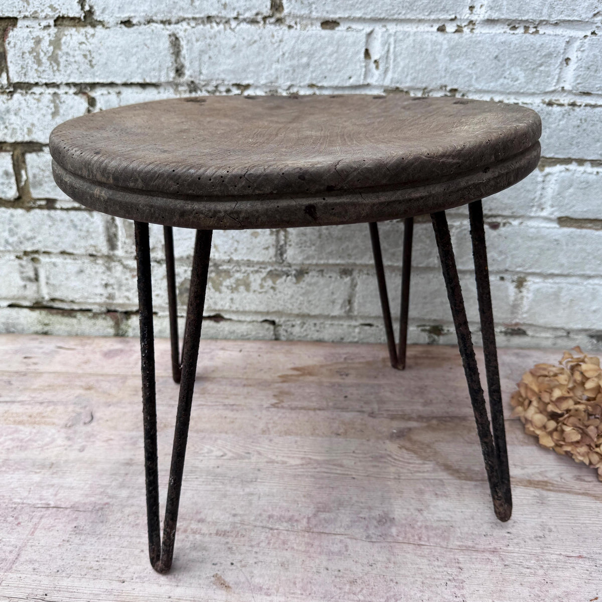 Vintage Wooden Side Table, Vintage Home
