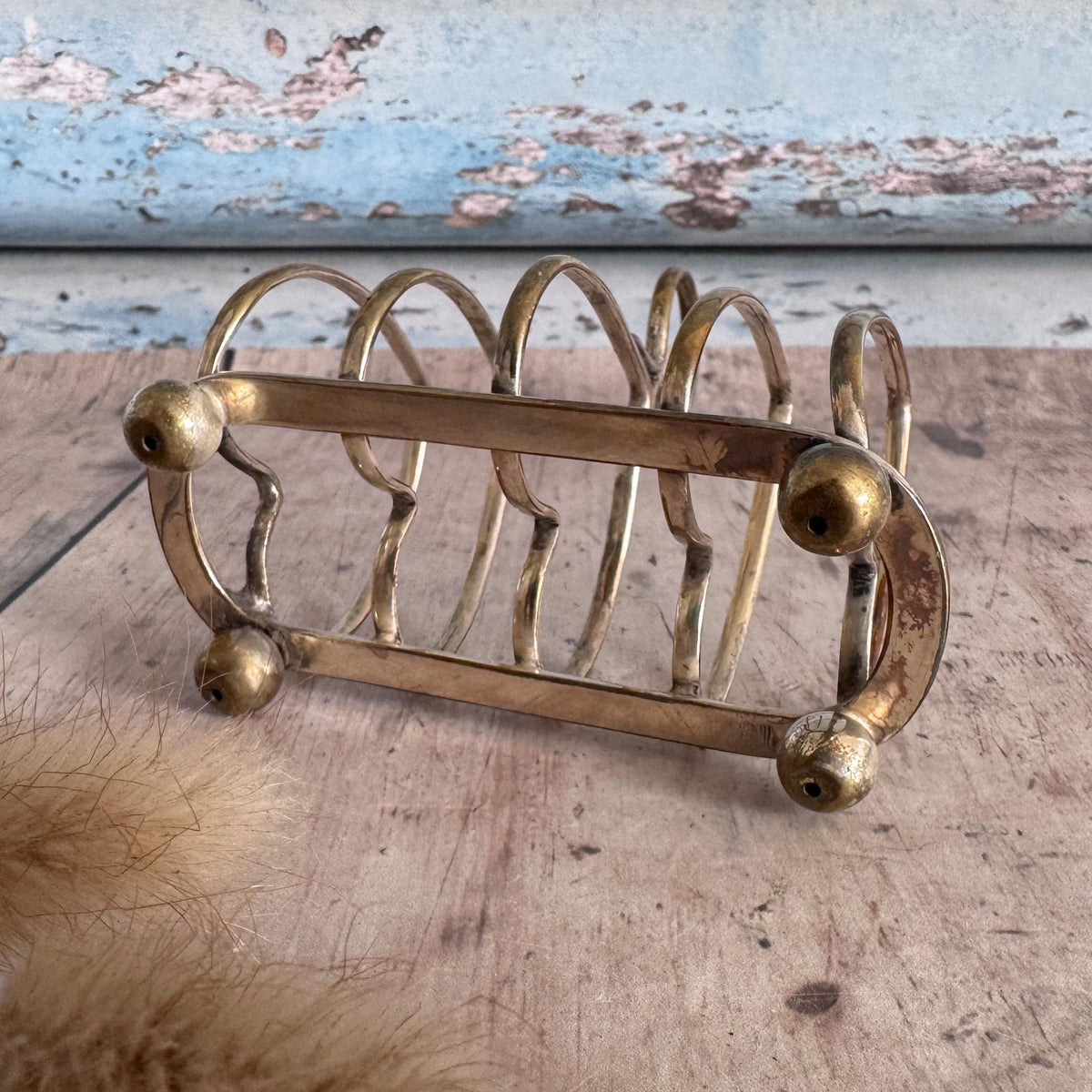 Vintage Metal Toast Rack – detail 7
