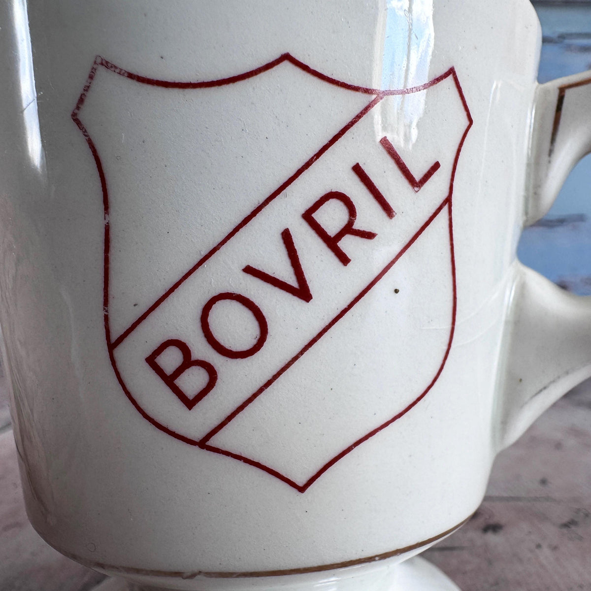 Vintage Bovril Mug, Collectible Advertising, Vintage Memorabilia – detail 8