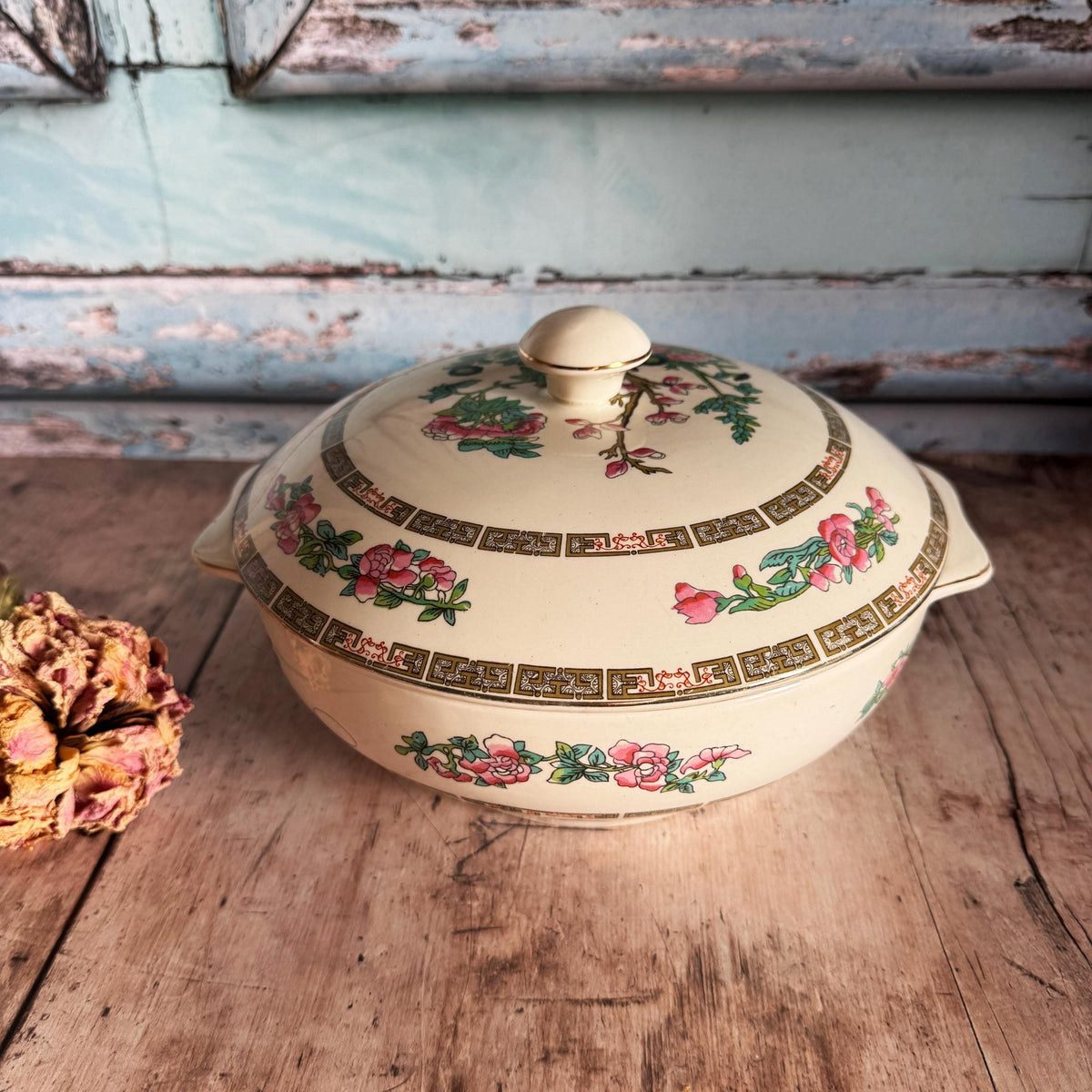 Vintage Wedgwood Indian Tree Lidded Tureen