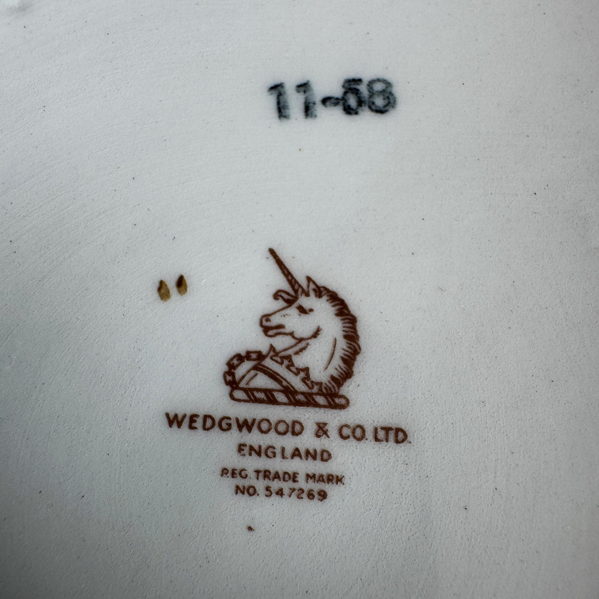 Vintage Wedgwood Indian Tree Lidded Tureen – detail 7