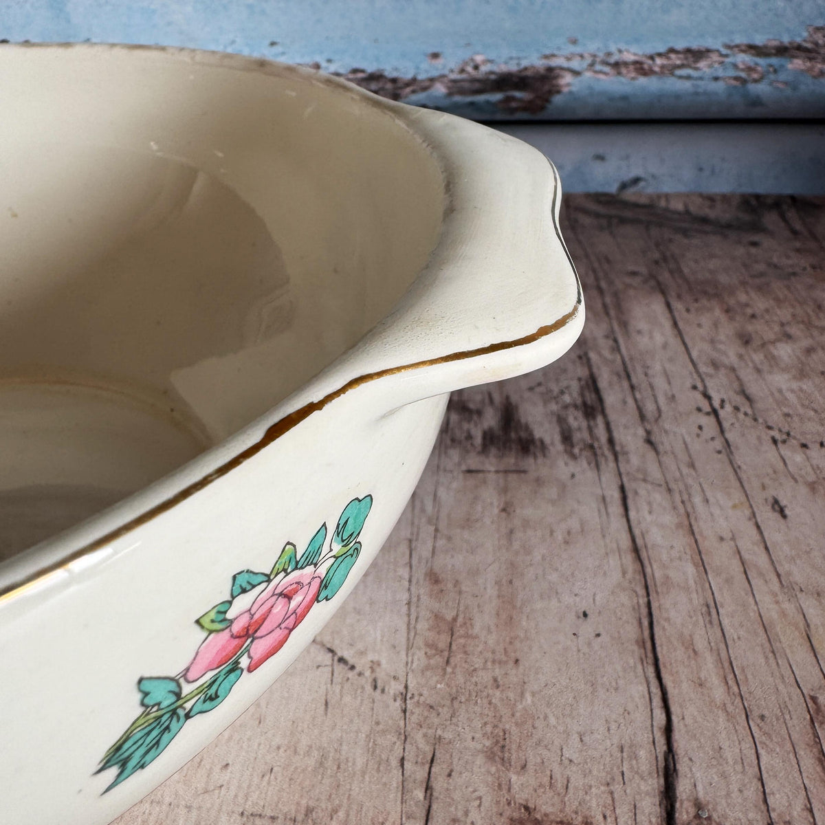 Vintage Wedgwood Indian Tree Lidded Tureen – detail 5